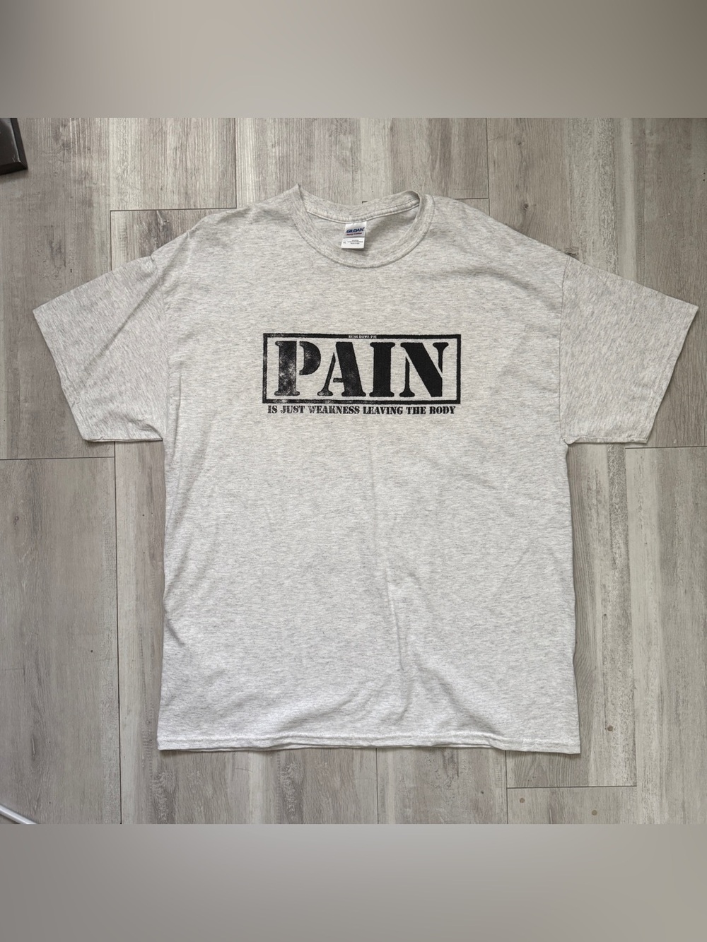 23x31 | 2000s PAIN Is Just A Weakness Leaving The Body Vintage T-Shirt